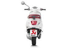 Carica l'immagine nel visualizzatore di Gallery, Akrapovic Scarico completo Piaggio Vespa 125/150ie 3V modello con motore iGet 2017–2020 — S-VE125R2-HZBL