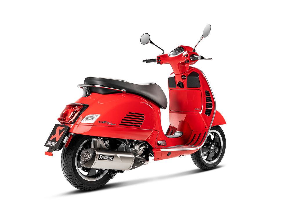 Akrapovic Silenziatore Piaggio VESPA GTS 125 ie SUPER 2009–2016 — S-VE3SO9-HRSS