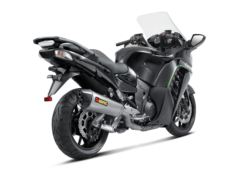 Akrapovic Silenziatore Kawasaki 1400 GTR 2008–2017 — S-K14SO5-HZAAT
