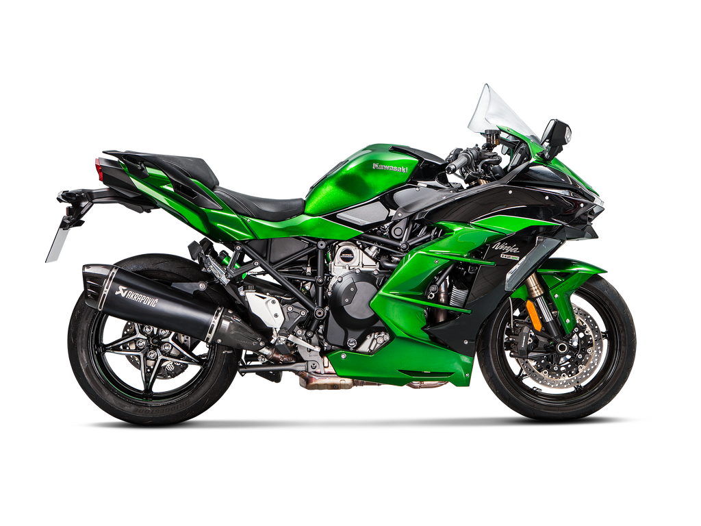 Akrapovic Silenziatore Kawasaki NINJA H2 SX 2018–2020 — S-K10SO21-HRAABL
