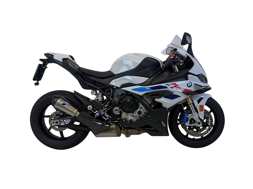 Termignoni BW2508040ITC — scarico montato sulla moto, vista 2