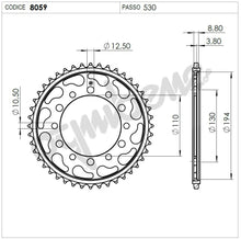 Carica l'immagine nel visualizzatore di Gallery, KIT TRASMISSIONE DID YAMAHA Cod. 3757241739