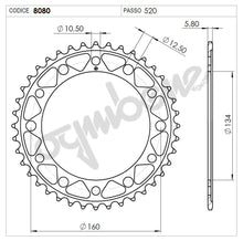 Carica l'immagine nel visualizzatore di Gallery, KIT TRASMISSIONE DID RACING HONDA Cod. 37A307