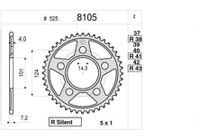 Carica l'immagine nel visualizzatore di Gallery, KIT TRASMISSIONE TROFEO KTM Cod. 2555331743