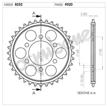 Carica l'immagine nel visualizzatore di Gallery, KIT TRASMISSIONE TROFEO HONDA  Cod. 256262000