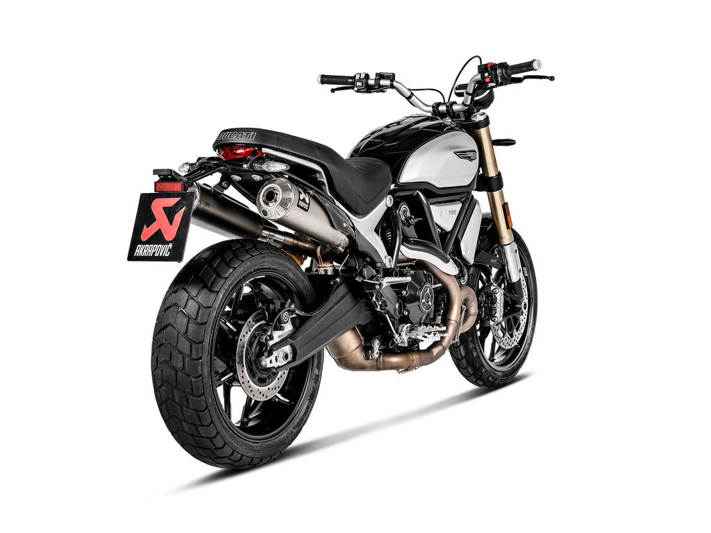 Akrapovic Silenziatore Ducati SCRAMBLER 1100 2018–2020 — S-D11SO4-HBFGT