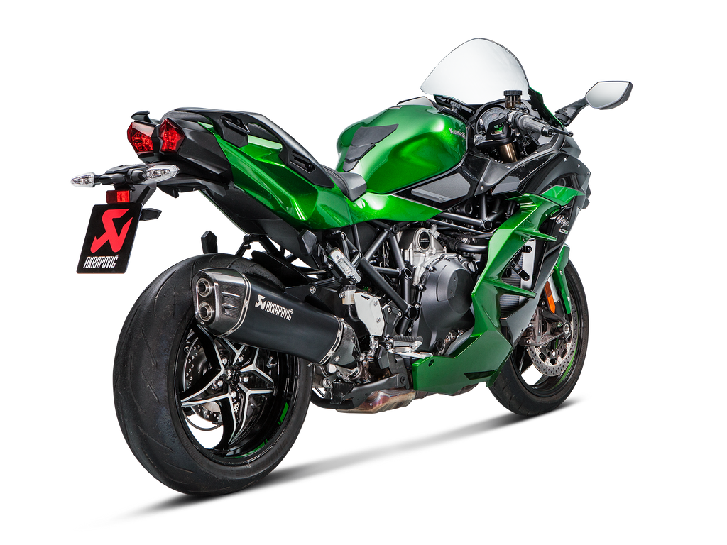 Akrapovic Silenziatore Kawasaki NINJA H2 SX 2018–2020 — S-K10SO21-HRAABL
