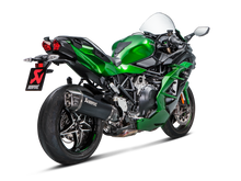 Carica l'immagine nel visualizzatore di Gallery, Akrapovic Silenziatore Kawasaki NINJA H2 SX 2018–2020 — S-K10SO21-HRAABL