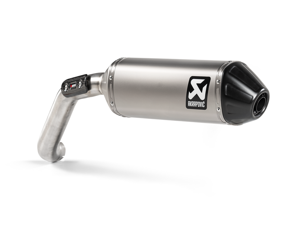 Akrapovic Silenziatore Moto Guzzi V85TT 2019–2023 — S-MG8SO2-HFTT