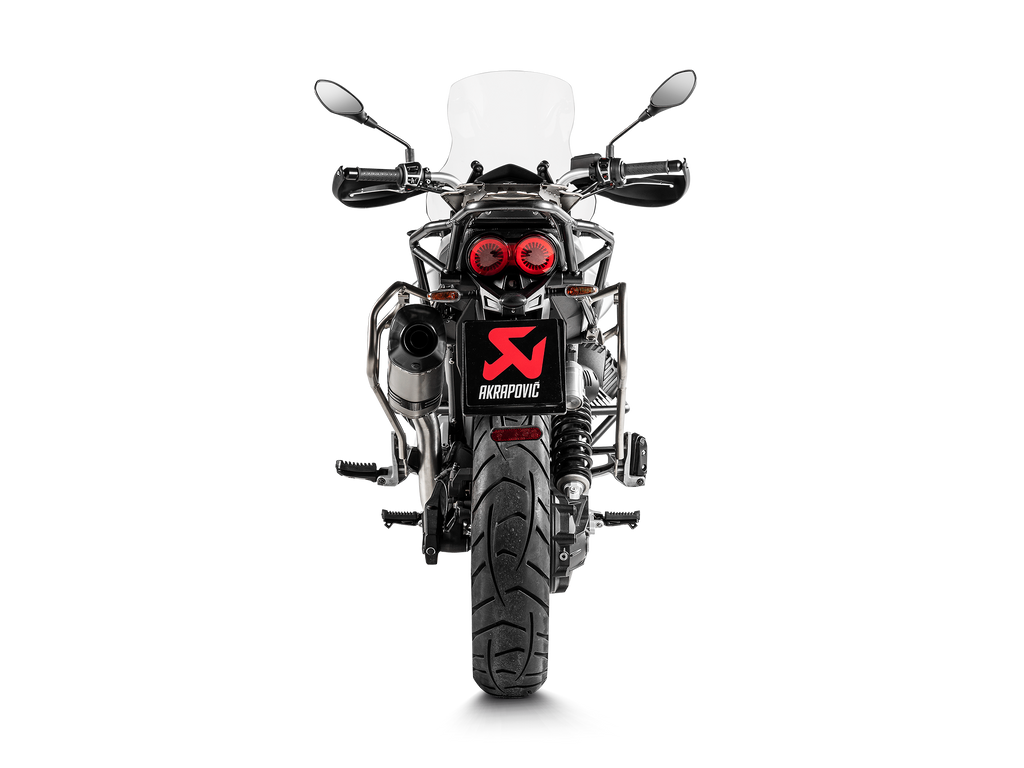 Akrapovic Silenziatore Moto Guzzi V85TT 2019–2023 — S-MG8SO2-HFTT