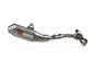 Akrapovic Scarico completo Honda CRF 450 R 2025 — S-H4E1-FDHLT