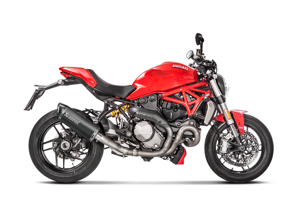 Akrapovic Silenziatore Ducati MONSTER 821 2017–2020 — S-D12SO8-RTBL