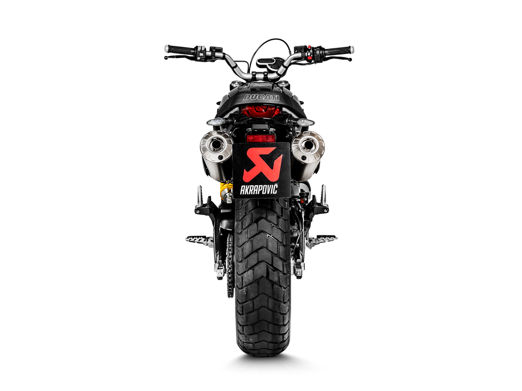 Akrapovic Silenziatore Ducati SCRAMBLER 1100 2018–2020 — S-D11SO4-HBFGT
