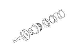 Attuatore frizione Ø 28 mm Ducati - kit revisione