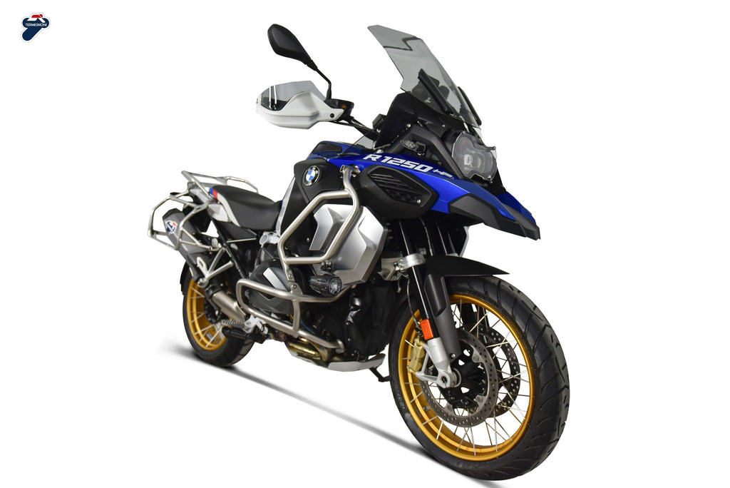 Termignoni BW2208040ITC — scarico montato sulla moto, vista 2