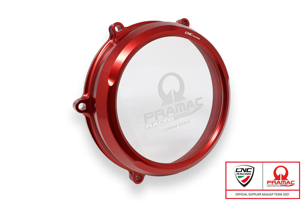 Carter trasparente per frizioni a olio Ducati Multistrada e Diavel V4  - Pramac Racing Limited Edition
