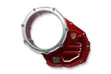 Carica l'immagine nel visualizzatore di Gallery, Carter trasparente per frizioni a olio Ducati - Bicolore