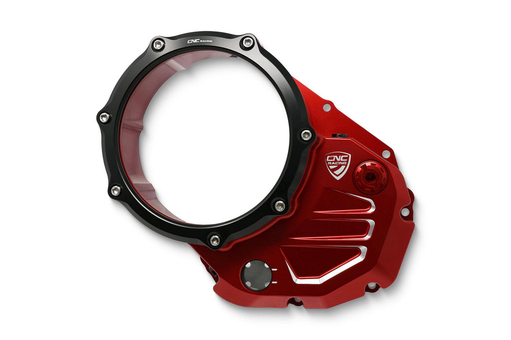 Carter trasparente per frizioni ad olio Ducati BICOLOR
