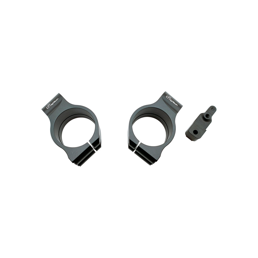 Lightech Coppia Bracciali Manubrio Avanzati con Supporto A/S - nan