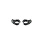 Lightech Coppia Bracciali Manubrio Ø50 Offset 25 Inclinazione 7° - Nero