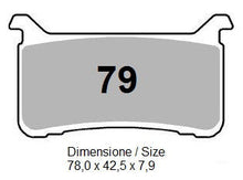 Carica l'immagine nel visualizzatore di Gallery, PASTIGLIE OGNIBENE TROFEO HONDA CBR 1000 RR-R