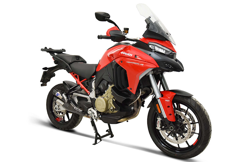 Termignoni D21008040ITC — scarico montato sulla moto, vista 2