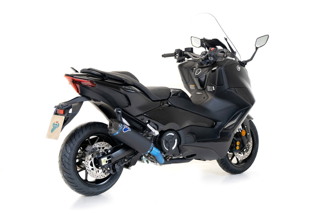 Termignoni Y12609400BNC — scarico montato sulla moto, vista 2