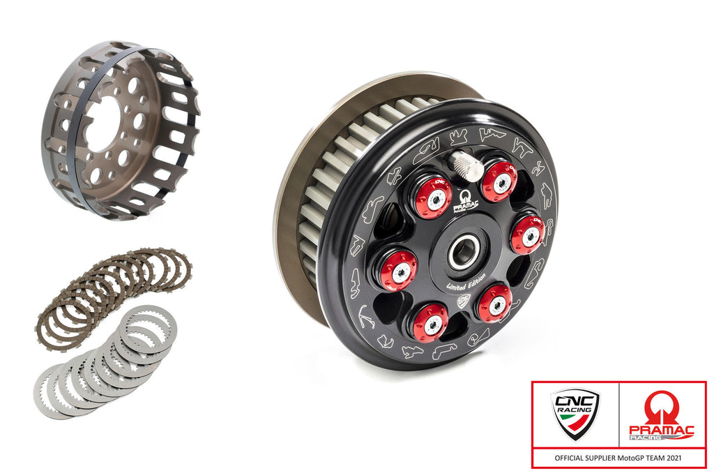 FRIZIONE ANTISALTELLAMENTO MASTER TECH TEAM PRAMAC LIM. ED. - 12 DENTI SINTERIZZATI