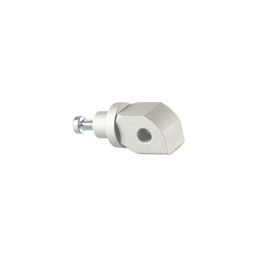 Lightech Adattatore Poggiapiedi Passeggero Per Pedana Originale Ø8  (Coppia) - Silver