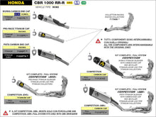 Carica l'immagine nel visualizzatore di Gallery, ARROW IMPIANTO SCARICO HONDA CBR 1000 RR '20/23
