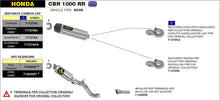 Carica l'immagine nel visualizzatore di Gallery, ARROW IMPIANTO SCARICO HONDA CBR 1000 RR '08/13