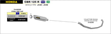 Carica l'immagine nel visualizzatore di Gallery, ARROW IMPIANTO SCARICO HONDA CBR 125 'R '04/10