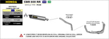 Carica l'immagine nel visualizzatore di Gallery, ARROW IMPIANTO SCARICO HONDA CBR 600 RR '09/12