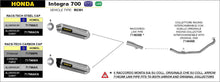 Carica l'immagine nel visualizzatore di Gallery, ARROW IMPIANTO SCARICO HONDA INTEGRA 700 - NC 700S - NC700X '12/13