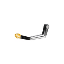 Carica l'immagine nel visualizzatore di Gallery, Lightech Protezione Leva Frizione in Carbonio/ Terminale Colorato - Interasse 132 mm - Oro