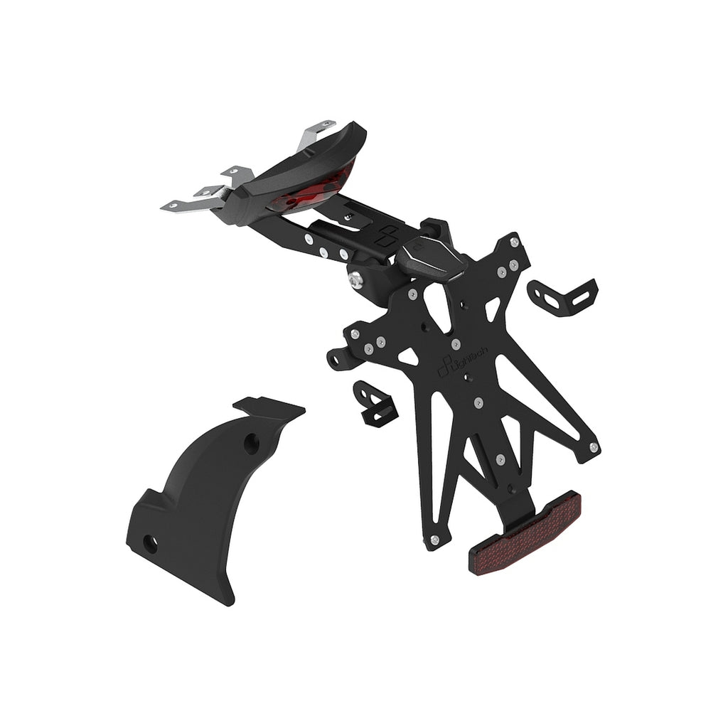 Lightech Kit Porta Targa Regolabile Con Cover Per Forcellone - nan