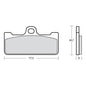 BREMBO RACING -  BREMBO RACING PINZA RADIALE SX-DX 108 MM CNC