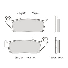 Carica l'immagine nel visualizzatore di Gallery, BREMBO RACING - KIT PASTIGLIE MESCOLA Z04 M099Z04