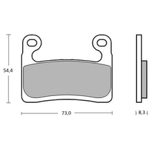 Carica l'immagine nel visualizzatore di Gallery, BREMBO RACING - KIT PASTIGLIE MESCOLA Z03 M478Z03