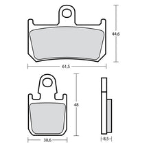 Carica l'immagine nel visualizzatore di Gallery, BREMBO RACING - KIT PASTIGLIE MESCOLA Z04 M528Z04