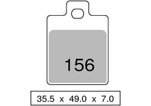 Carica l'immagine nel visualizzatore di Gallery, PASTIGLIE OGNIBENE PIAGGIO MP3 400 LT '07/11