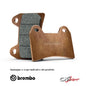 BREMBO - PASTIGLIA MESCOLA XS Cod.07021XS Anteriore