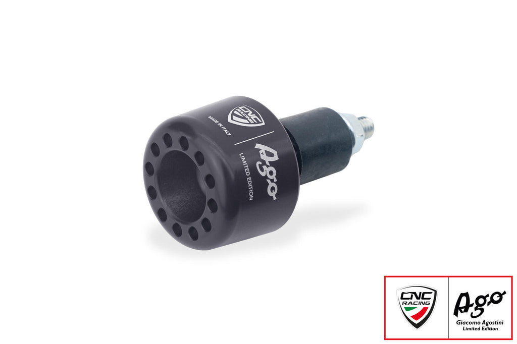 Contrappeso singolo - Giacomo Agostini Limited Edition - Nero