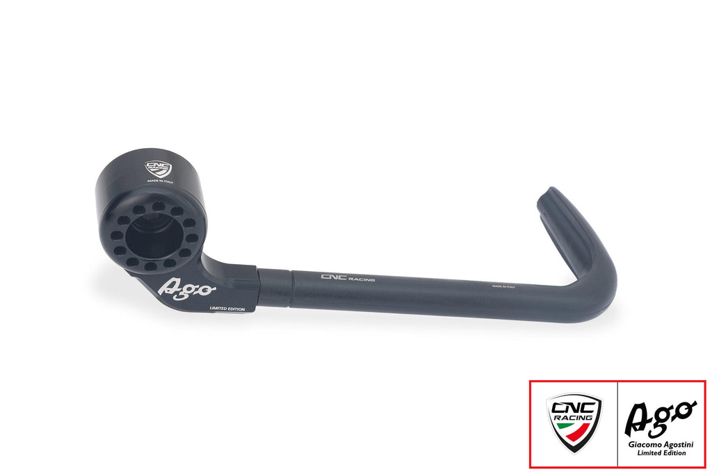 Brake-Guard Race - Protezione leva freno anteriore - Giacomo Agostini Limited Edition - Nero