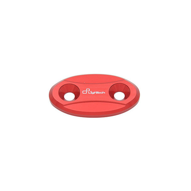 Lightech Coppia Tappi Sede Specchio - Rosso