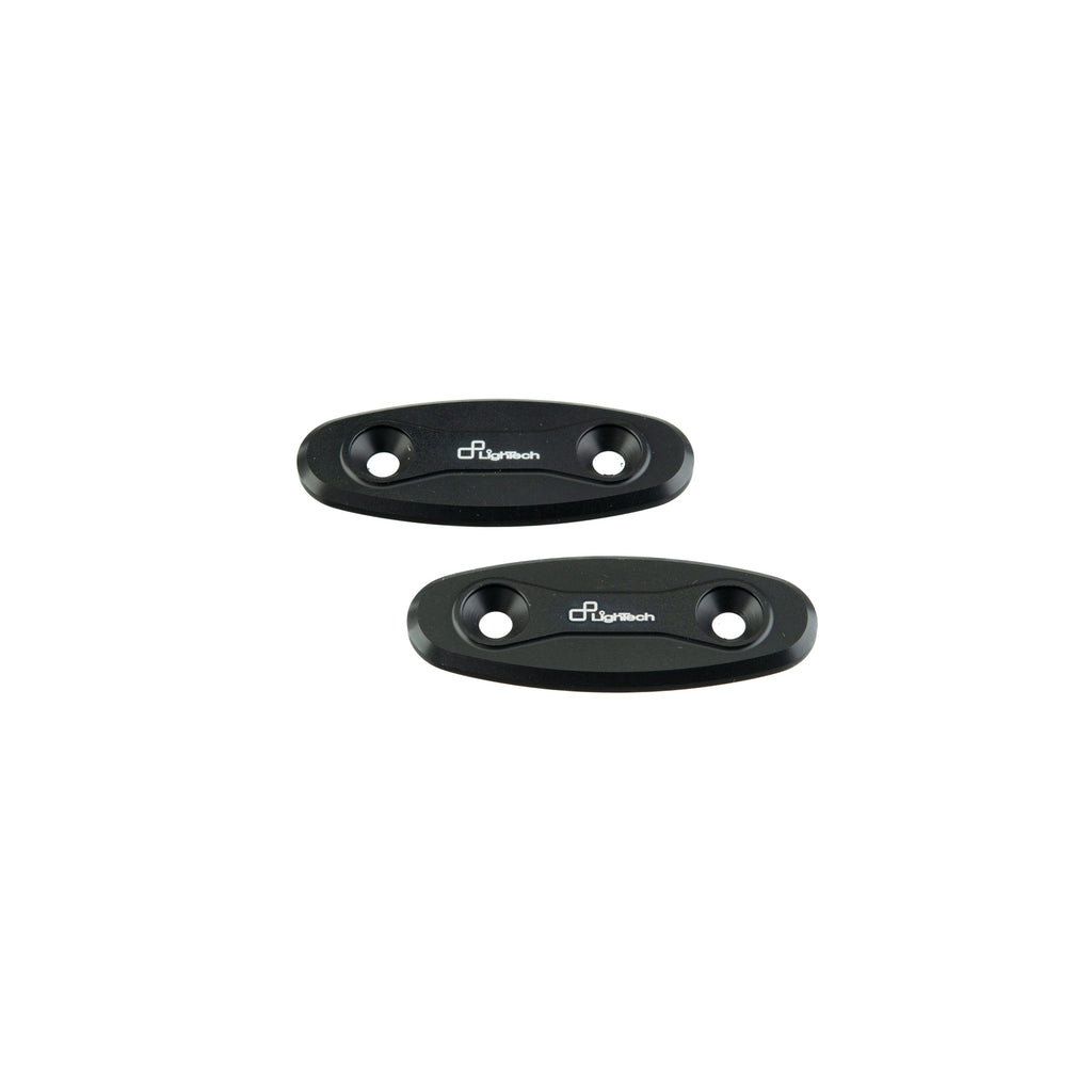 Lightech Coppia Tappi Sede Specchio - Nero