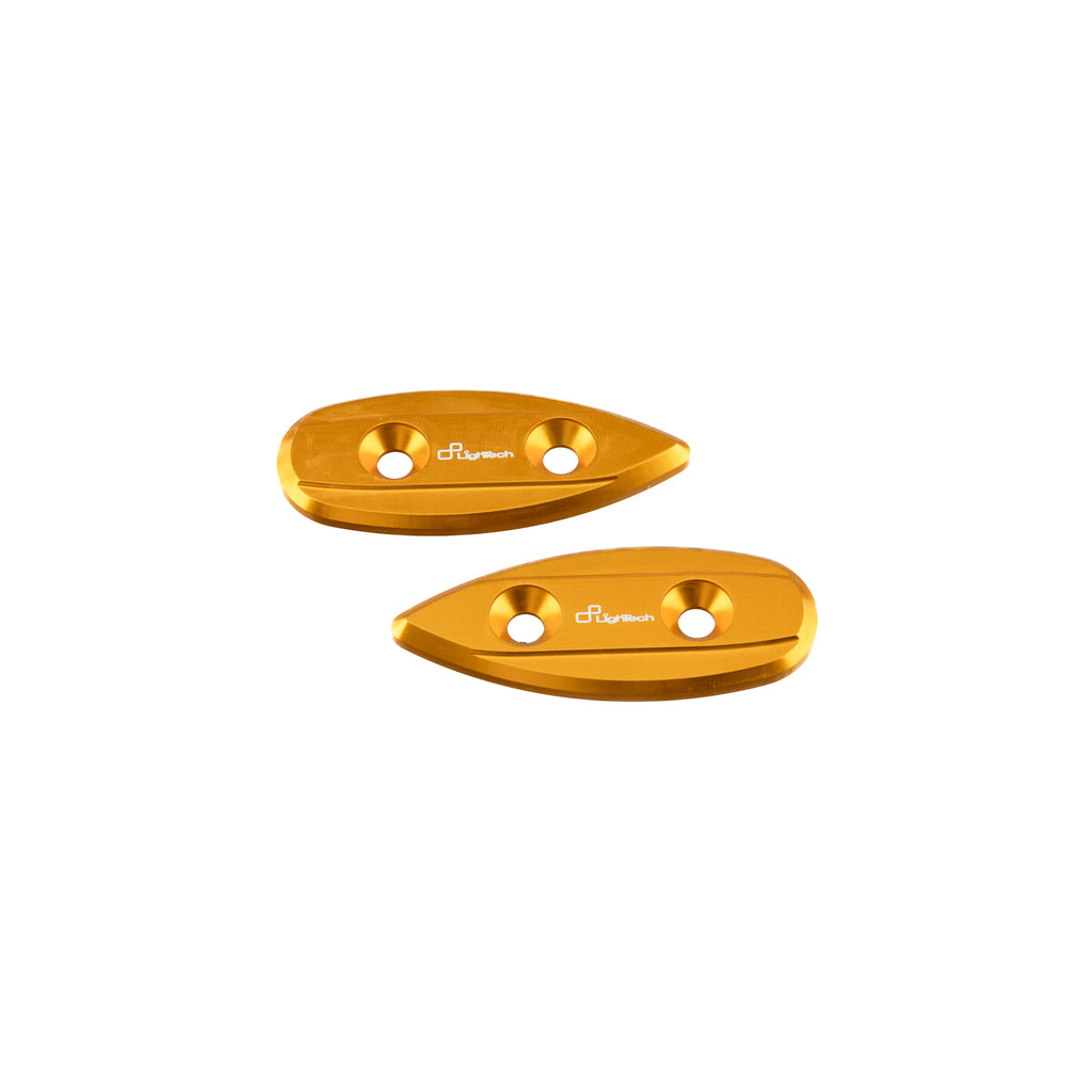 Lightech Coppia Tappi Sede Specchio - Oro