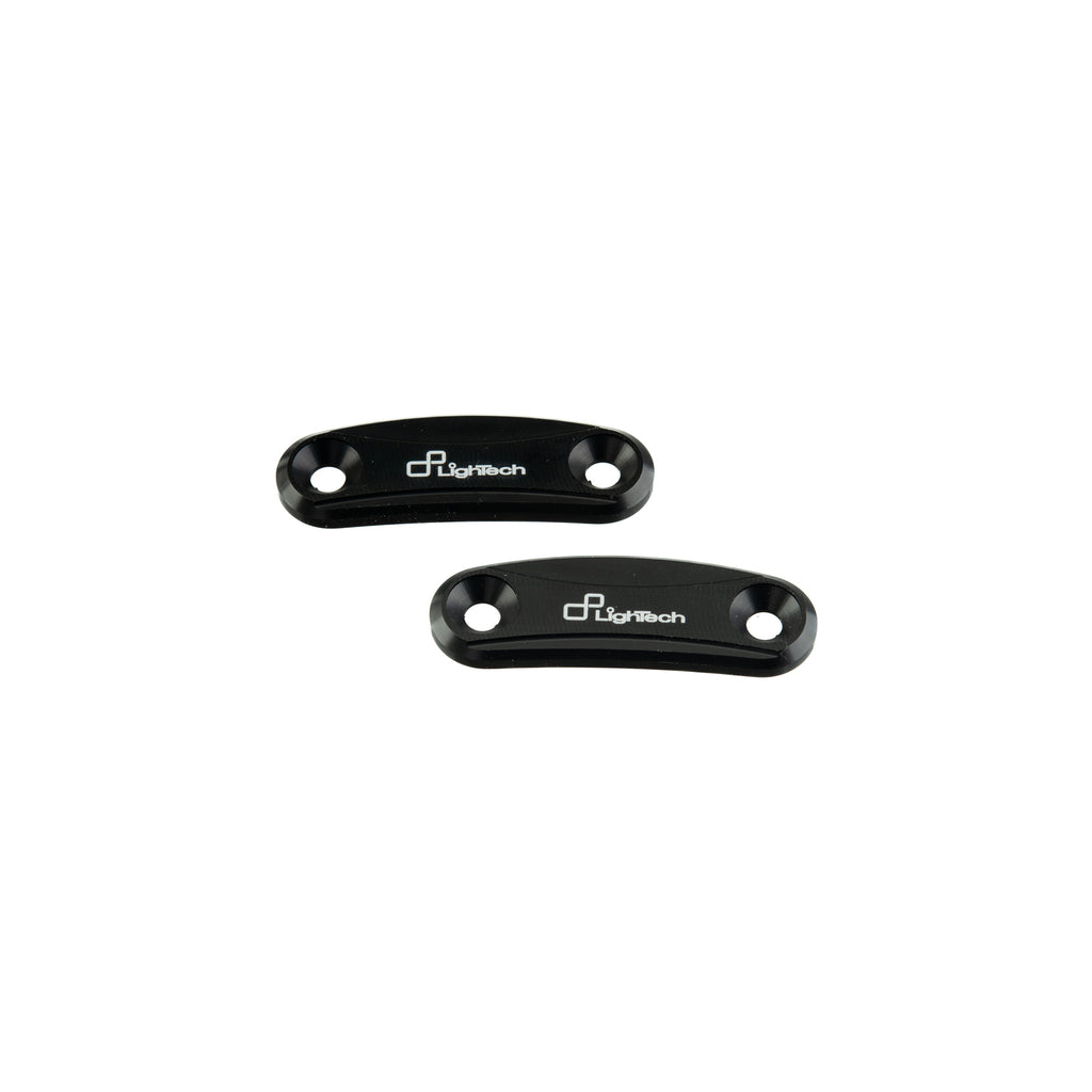 Lightech Coppia Tappi Sede Specchio - Nero