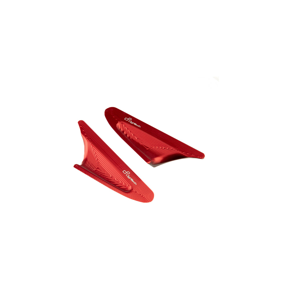 Lightech Coppia Tappi Sede Specchio - Rosso