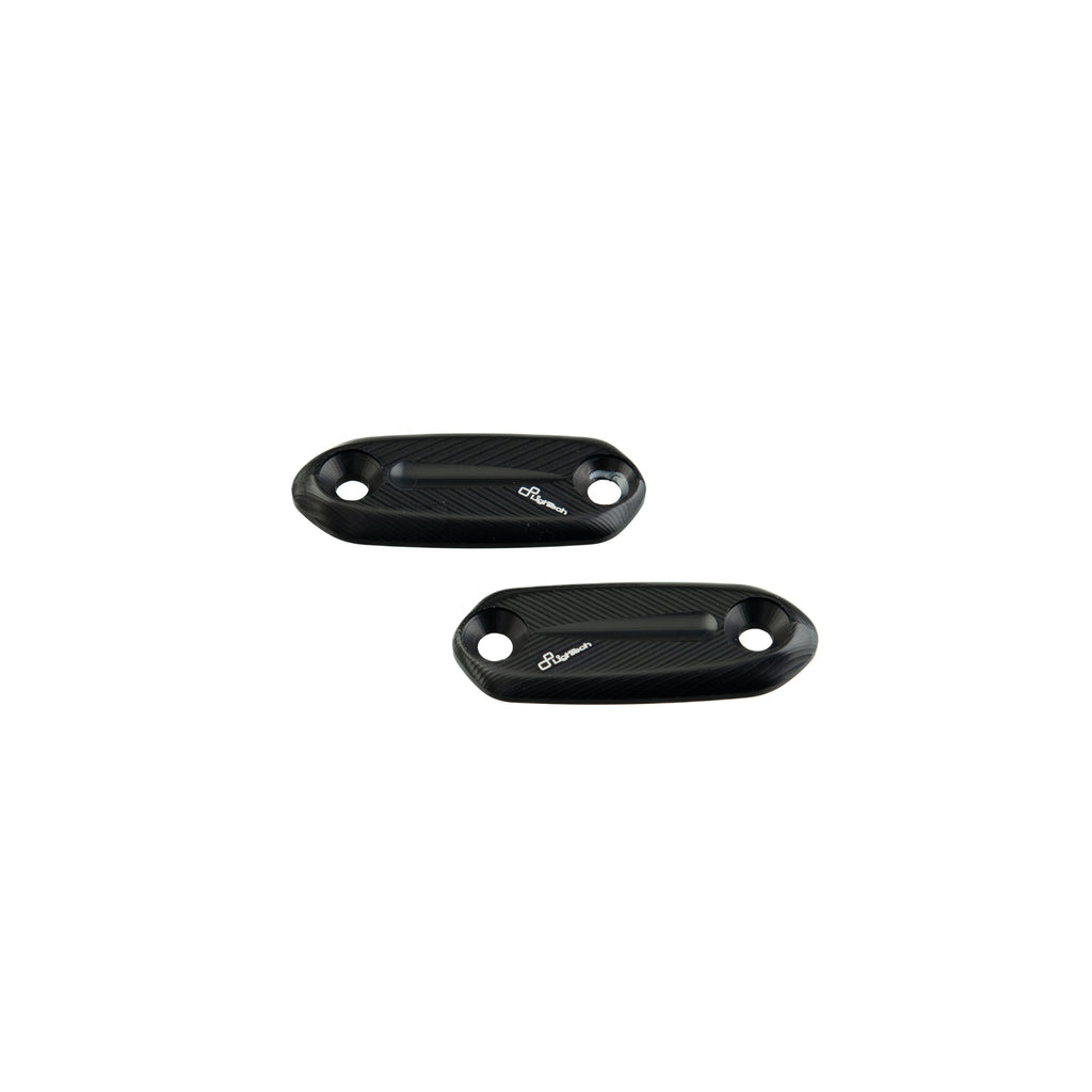 Lightech Coppia Sede Tappi Specchio - Nero
